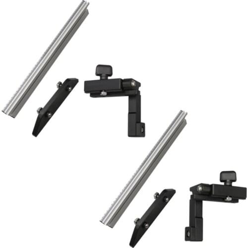 Universal Miter Gauge Fence for Table Saw Router Woodworking Tools DIY Inverted Installation of Band Saw Simple Style