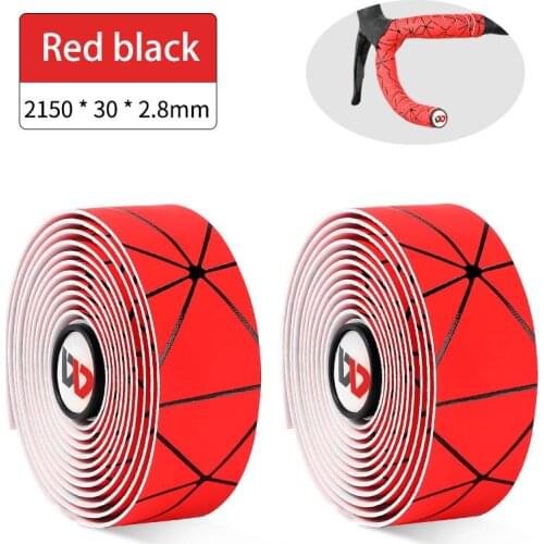 Bicycle Grips Handlebar Tape Anti-Vibration Pu Eva Bent Cycling Road Bike Tapes Racing Breathable Non-Slip Handle Bar Belt Wrap