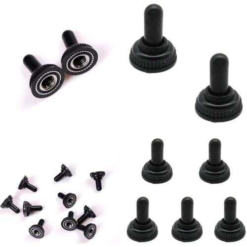10Pcs 6mm Toggle Switch Waterproof Cap Dust Cap MTS Mini Toggles Cap WPC-05 Waterproof Glue Cap