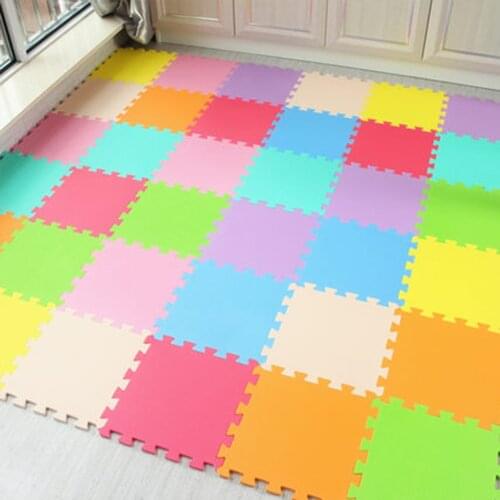 10 Pcs Baby Play Mat Eva Foam Puzzle Children Puzzles Interlocking Exercise Floor Playmat Infant Carpet Baby Activity Speelmat