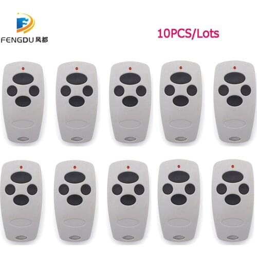 10PCS 433MHz Remote Control Doorhan Gate For Transmitter 4Channel Garage Command Rolling Code