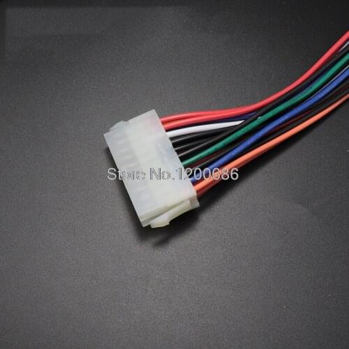 20PIN 18AWG 30CM Mini-Fit Jr. 5559 4.2 Molex 5559 Series 4.2 mm 2x10pin 39012201 20pin Molex 4.2 2*10pin 20p wire harness