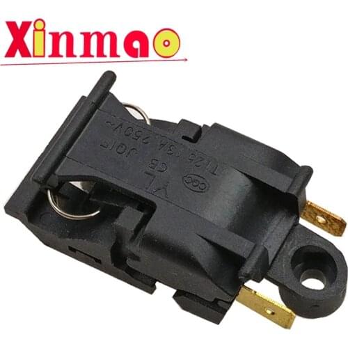 2pcs 13A Electric Kettle Thermostat Switch 2 Pin Terminal Kitchen Appliance Parts 46x21mm