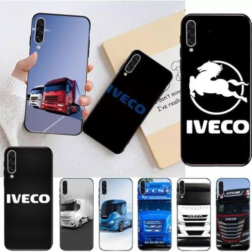 Truck Iveco Phone Case For Samsung A20 A30 30s A40 A7 2018 J2 J7 prime J4 Plus S5 Note 9 10 Plus