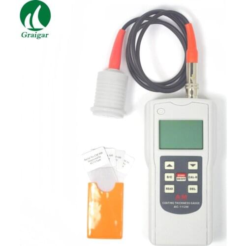 AC-112H Portable Digital Coating Thickness Gauge Measuring Range 0~12000 um