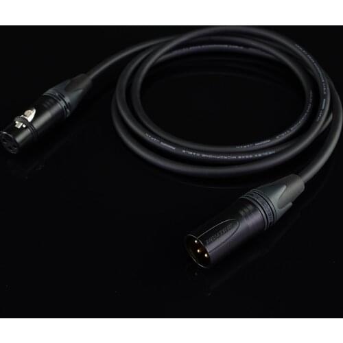 PUROVOZ handmade Japan Original mogami cable 2534 xlr male and female microphone speaker cable NEGLEX type Quad Cables ofc