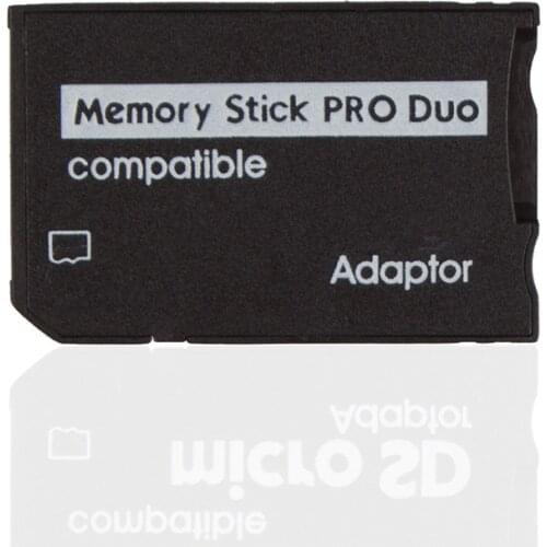 2PCS/Lot New Micro SD TF to Memory Stick MS Pro Duo Reader for Adapter Converter #10243