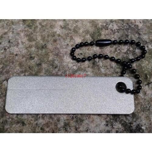 300pcs Pocket Diamond Sharpener Stone Steel Sharpener for Outdoor Tools Knife Fish Hook Finger Nail