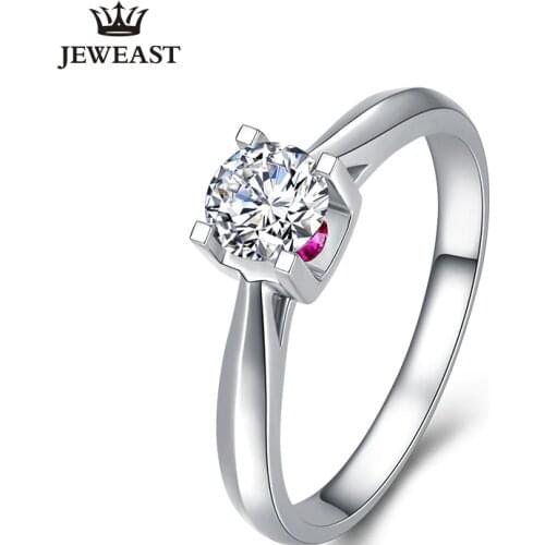 ADE Natural diamond 18K gold Pure Gold Ring Real 18K gold Solid Gold Ring Trendy Classic Party Fine Jewelry Hot Sell New 2019