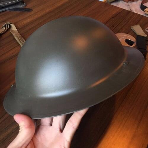 MILITARY WW2 UK BRITISH ARMY MK2 BRODIE STEEL HELMET SHELL