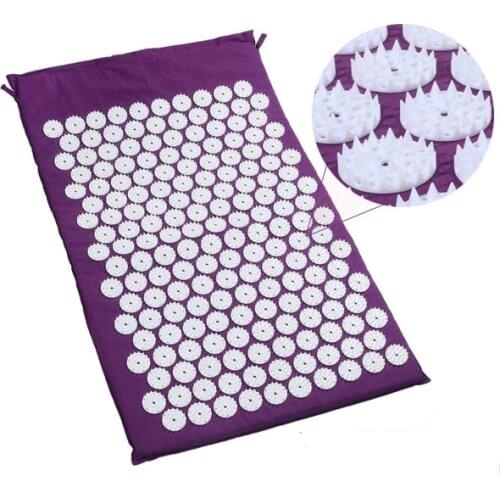 New Shakti Pilates Spike Yoga Bed Nails Mat Pads for Acupressure Massage & Relaxation YOGA Massage Acupuncture Mat Cushion