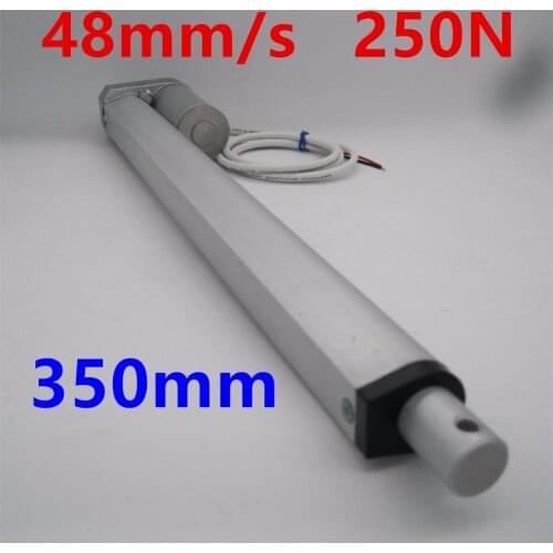 Multi-function Linear Actuator Motor direct-current 12V DC Heavy Duty 48mm/s 250N 350MM stroke electric telescopic rod