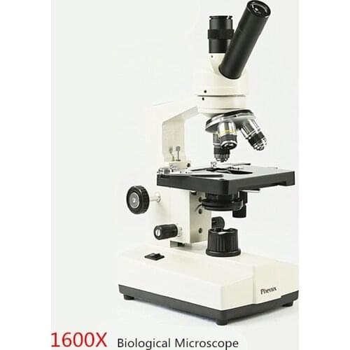 AC110V 1600X Monocular Biological Microscope for Quarantine Inspection for High School Student Kids Lab Experiment Kid Gift