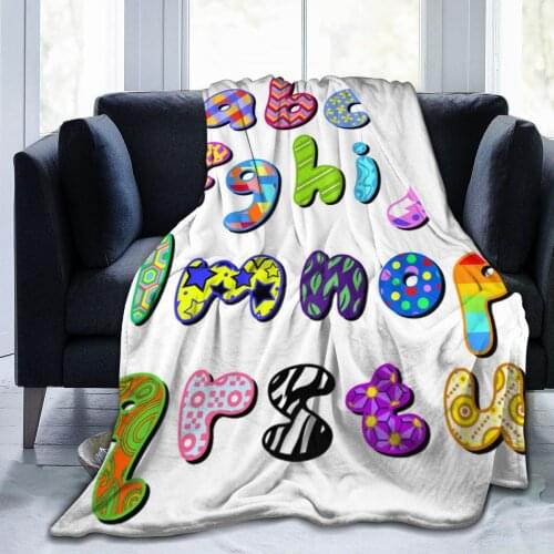 Soft warm blanket cartoon printed blanket Bed Blanket Sofa gift throw sheet childrens gift adult home textile