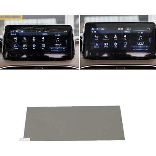 For hyundai santa fe IX45 2019 2020 GPS Navigation Screen Steel material Protective Film LCD Screen Film Sticker car accessories