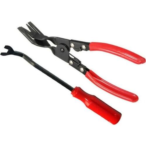 New Open Light Pliers Under Pressure Buckle Clamp Plastic Remover Car Headlight Lens Repair Disassemble Plier