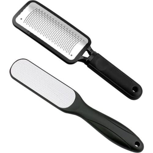 Pedicure Rasp Foot File Callus Remover for Hard Skins and Chapped Skin Corns, Feet Scrubber Scrubber Cleaner File 2 PCS / Set