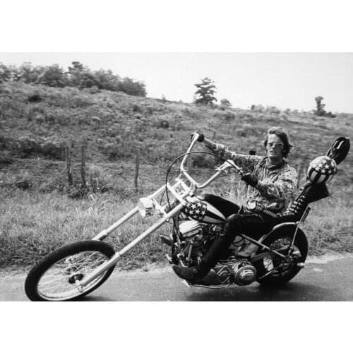 Peter Fonda in Easy Rider Movie Art Film Print Silk Poster Home Wall Decor 24x36inch