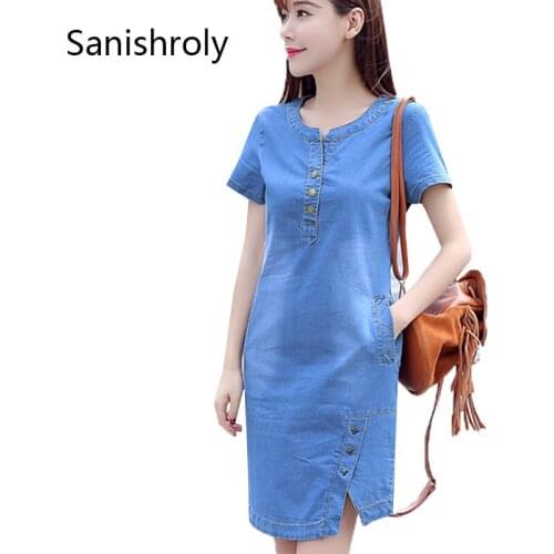 Модные джинсовые платья Sanishroly China At AliExpress