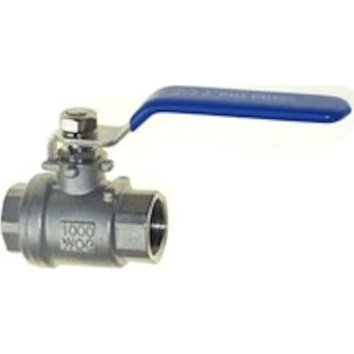 Ball Valve 3/4" , Male / Female , SS304. Stainless steel 304