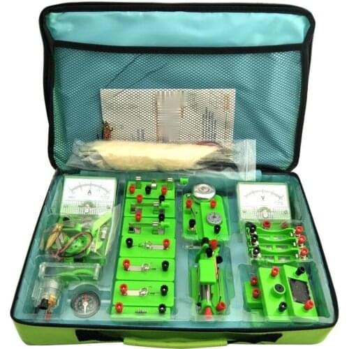 School Physics Labs Basic Electricity Discovery Circuit and Magnetism Experiment Kits for Junior Senior High School Puzzle