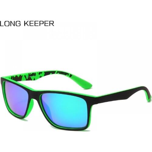 Long Keeper 2021 Fashion Polarized Sunglasses Men Brand Designer Vintage Outdoor Driving Sun Glasses Male UV400 Sport Eyewear