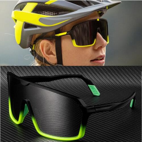 New UV400 Mens Women Bicycle Cycling Sunglasses MTB Goggles road Cycling protection Sports Racing bike glasses 1 lens