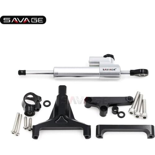 Steering Damper Stabilizer With Bracket For KAWASAKI Z 1000 Z1000 2007 2008 2009 Motorcycle Accessories Safety Stabilizer