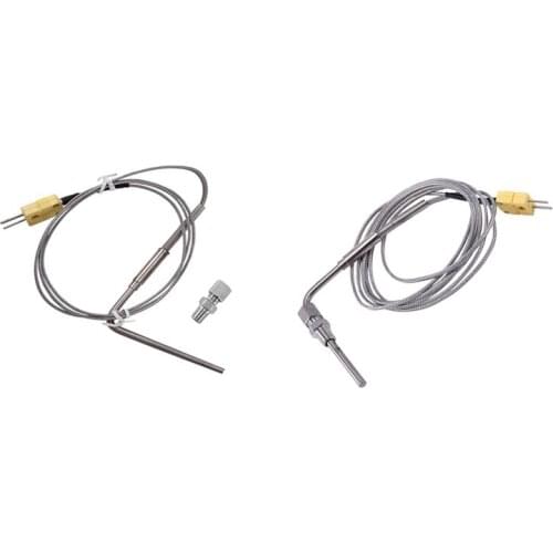 EGT K Type Thermocouple Temperature Controller Tools 0-1250C Exhaust Gas Temp Sensor Probe Connector