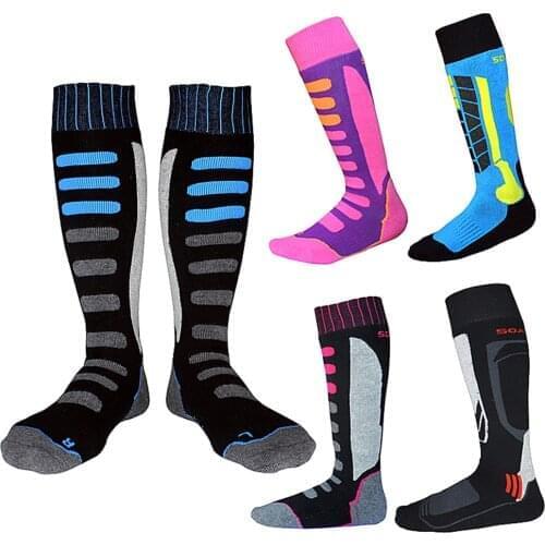 UNISEX Kids Adult Padded Winter Sports Thermal Performance Ski Snowboard Socks Sports Socks Thermosocks Leg Warmers Sock