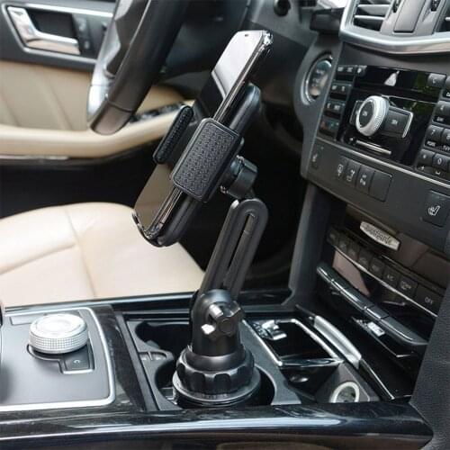 Universal Car Cup Holder Cellphone Mount Stand Cell Phones Adjustable Car Cup Phone Mount For 3-6.5 inch mobile phone