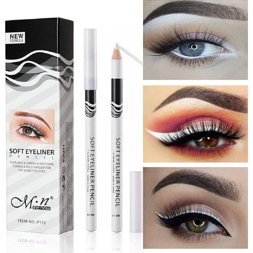 12 Makeup White Eyeliner Para Mujer Eyeshadow Maquiagem Liquid Linereyes Lash Stamp Lip Liner Pencil delineador lash glue pen