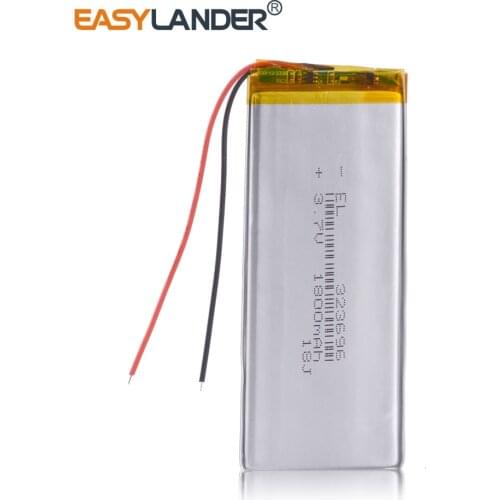 323696 3.7V 1800mAh Rechargeable li-Polymer Li-ion Battery For china clone 4.7inch I6 6s MTK andorid phone 323696P XWD 303696P