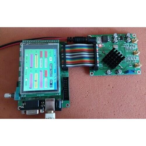 AD9854 DDS module STM32TFT touch screen control + AD9854 without MCU simple board signal generator frequency rotary encoder