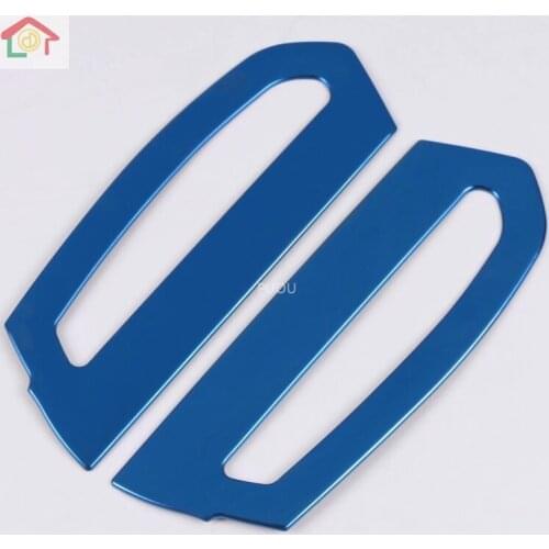 Car Rear Air Conditioning Vent Outlet Protective Trim Cover Sticker for Toyota Camry 2018 2019 Accessories
