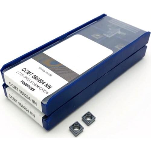 CCMT060204 NN LT10 carbide blade CNC turning tool diamond inner hole turning blade stainless steel special turning tools ccmt