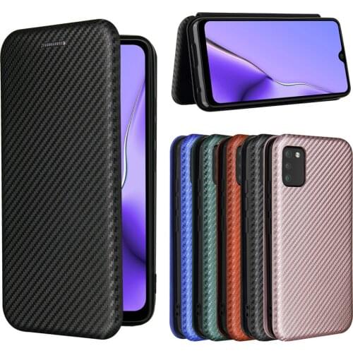 For Cubot Note 7 Luxury Flip Carbon Fiber Skin Wallet Magnetic Adsorption Shockproof Case For Cubot Note7 Phone Bags