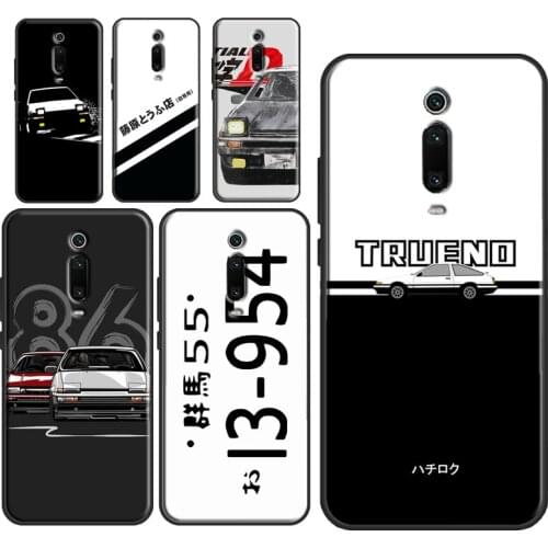 Japan Anime Initial D Car Phone Case For Xiaomi Mi 11 Lite Ultra Mi 10T Pro Note 10 Lite POCO F3 F2 M3 X3 Pro Cover