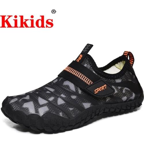 Kikids Children Beach Sandals Outdoor Wading Shoes Kids Quick-drying Kids Beach Sports Shoes River Rafting Water Sports Shoes
