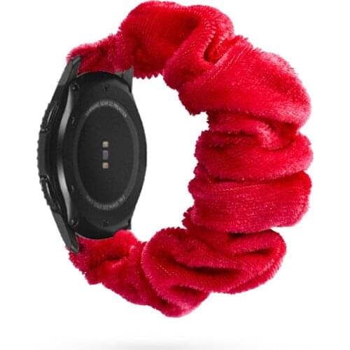 For Samsung Galaxy Watch Active flannel watch 20mm strap Fashion watch strap, suitable for Samsung Gear S2 Samsung Gear S3