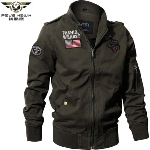 Military Tactical Jacket Men Spring Autumn Causal Bomber Jacket Coat Army Pilot Jacket Air Force Flight Cargo Coat Plus Size 4XL