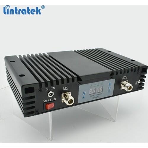 Lintratek 90dB 4G Repeater 1800MHz Band 3 Signal Booster 33dBm 2W AGC MGC 4G 1800 Powerful Cell Phone Signal Amplifier High Gain