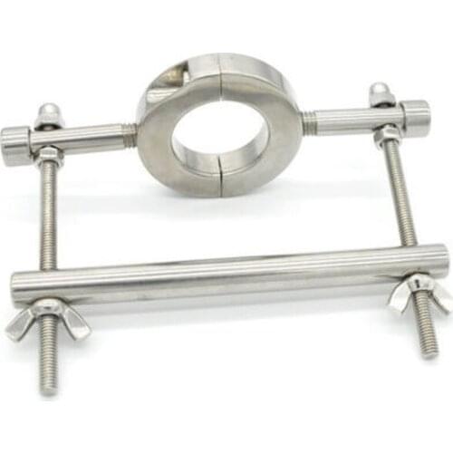 Male Stainless Steel Rings Stretcher Chastity Device A109 gay sex toy