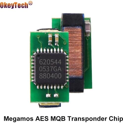 1PC Original Megamos AES MQB Transponder Car Key Chips For VW For Fiat For Audi Electronic Chip High Quality Free Shipping