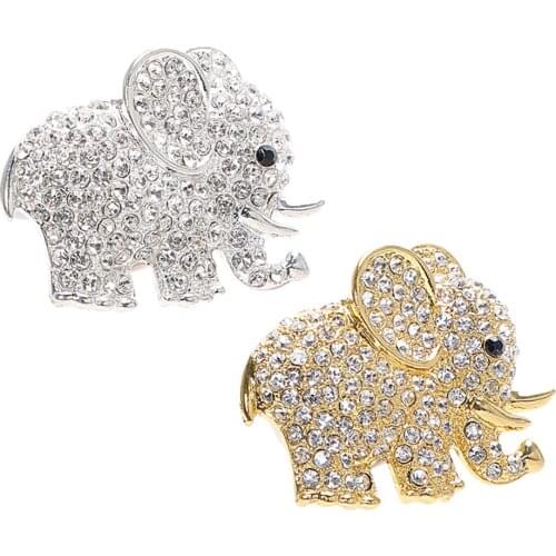 Air Freshener Air Outlet Clip Elephant Auto Decoration Auto Accessories Diamond Crystal Car Perfume Car-styling
