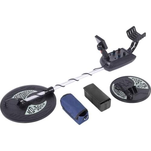 MD-5008 Professional Portable Underground Metal Detector Handheld Treasure Hunter Gold Digger Finder 3.5m Depth 2 Coils