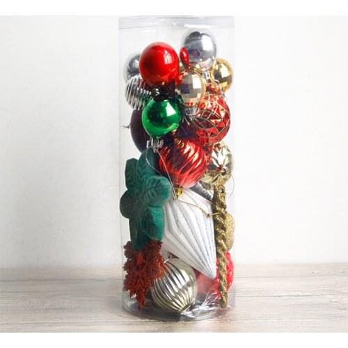 Christmas Xmas Tree Hanging Ball Ornaments decorations Gift New Year Navidad 8cm Ball