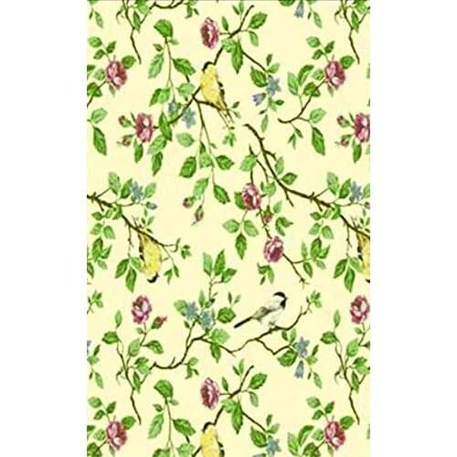 Serene Morning Flannel Backed Indoor Outdoor Vinyl Tablecloth