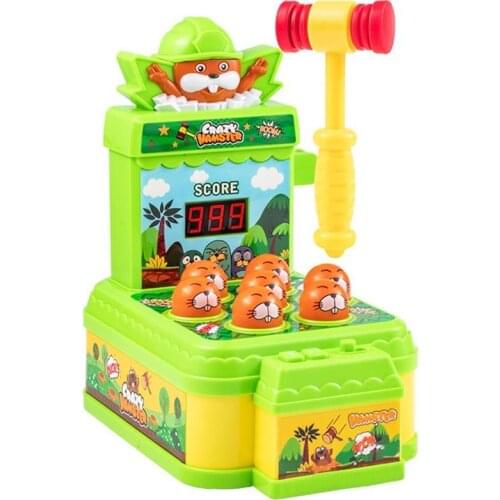 Whack Game Mole Toy Pounding Toys Toddler Toys Mini Electronic Arcade Game Developmental Interactive Toy for 3 4 5 6 Years Kids