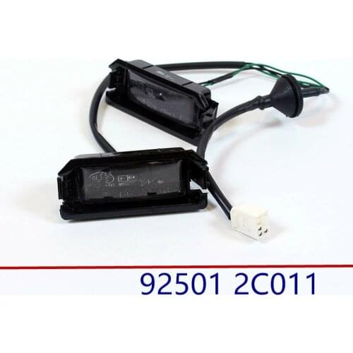 Rear Licence Number Plate Light Lamp for hyundai Tiburon Coupe 2003-2006 925012C011 92501-2C011